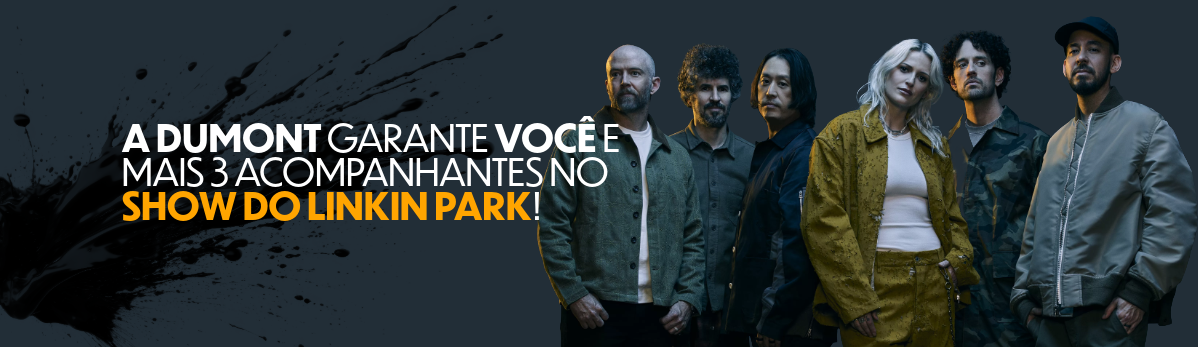 PROMOÇÃO: VOCÊ MAIS 3 AMIGOS NO SHOW DO LINKIN PARK