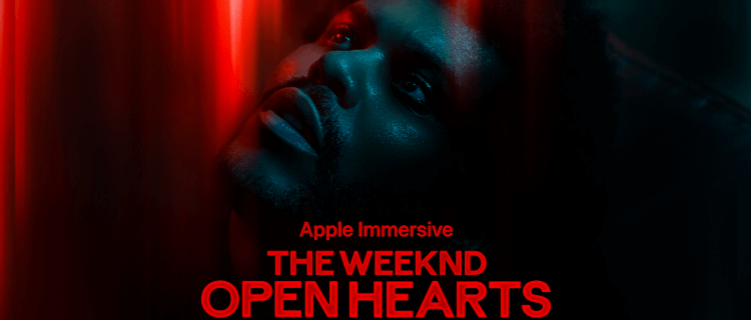 The Weeknd anuncia experiência imersiva em parceria com a Apple